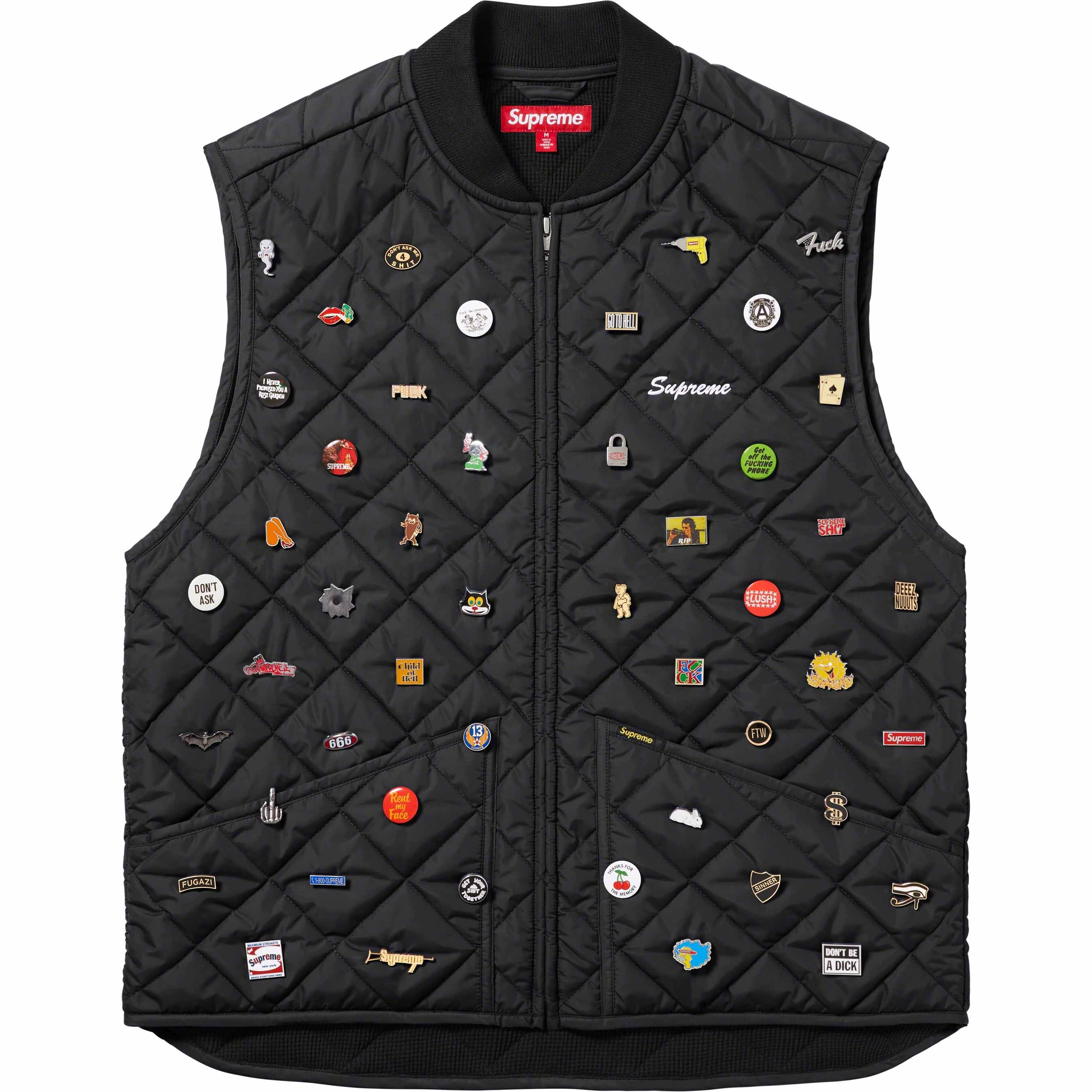 Pins Quilted Work Vest view 4